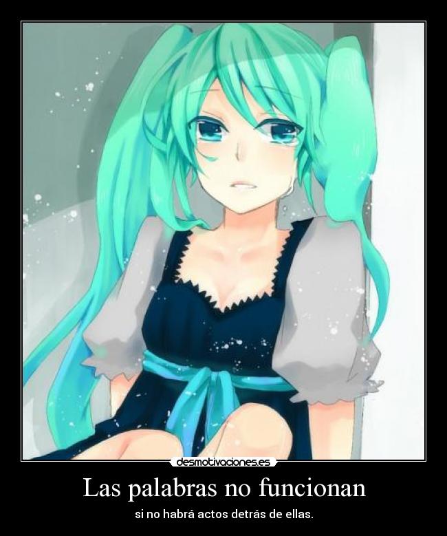 carteles hatsune miku vocaloid anime desmotivaciones