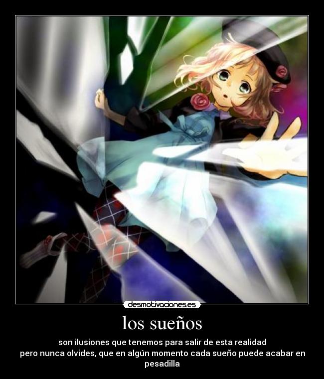 carteles amnesia anime heroin suenos desmotivaciones