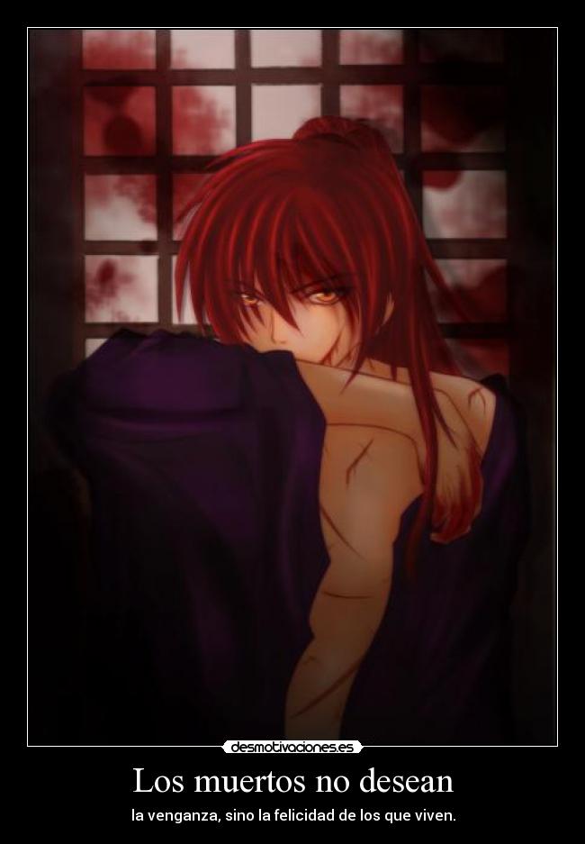 carteles desmotivaciones anime rurouni kenshin desmotivaciones