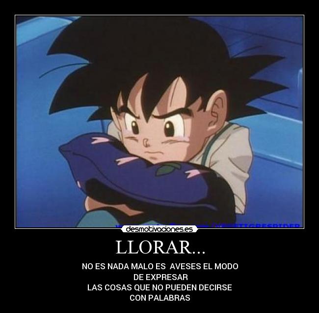 LLORAR... - NO ES NADA MALO ES  AVESES EL MODO
 DE EXPRESAR
LAS COSAS QUE NO PUEDEN DECIRSE
CON PALABRAS