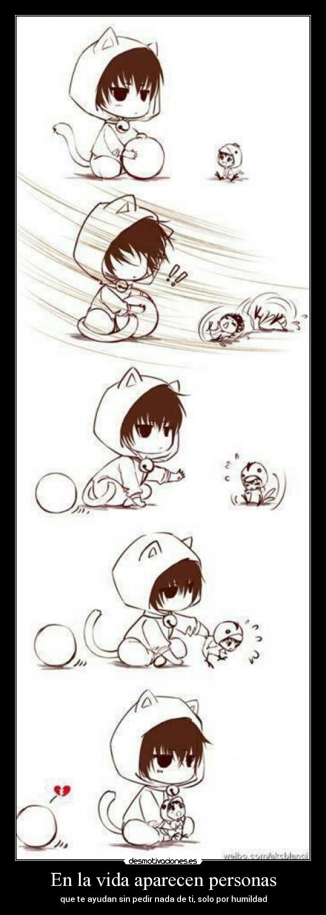 En la vida aparecen personas -