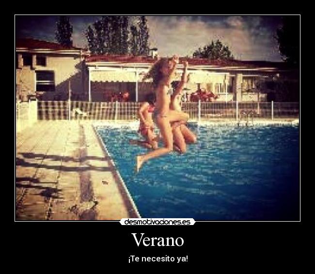 carteles verano verano desmotivaciones
