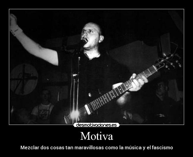 Motiva - Mezclar dos cosas tan maravillosas como la música y el fascismo