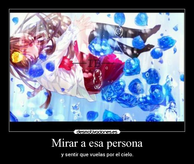 Mirar a esa persona -