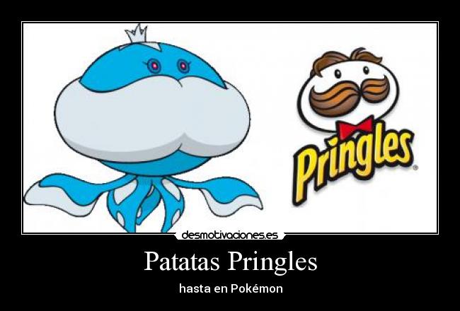Patatas Pringles - hasta en Pokémon
