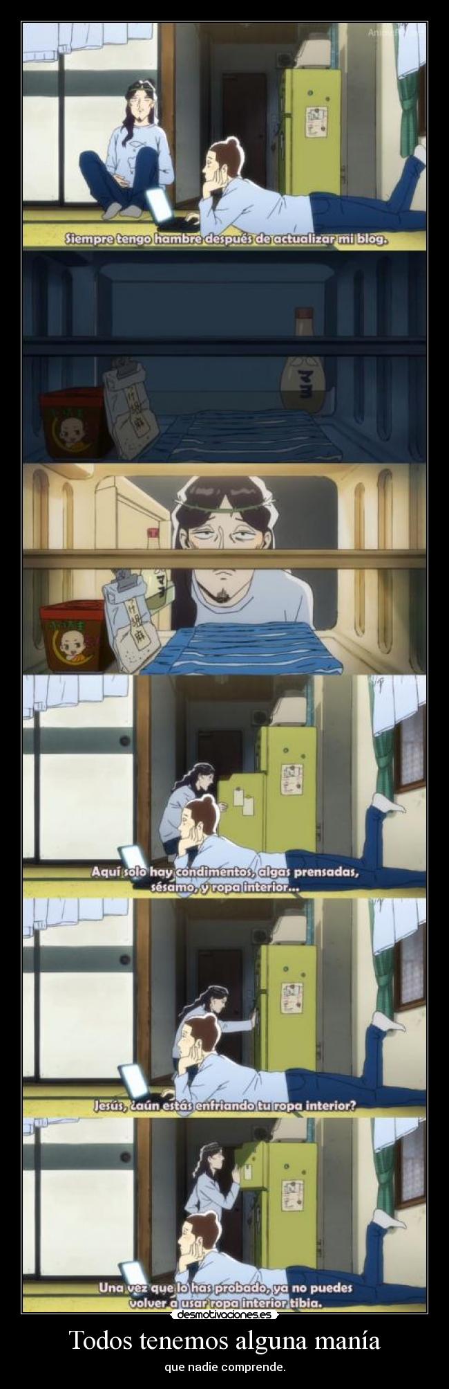 carteles raptorhunters nigatsu harukaze anime manga otaku las vacaciones jesus buda manias raras desmotivaciones