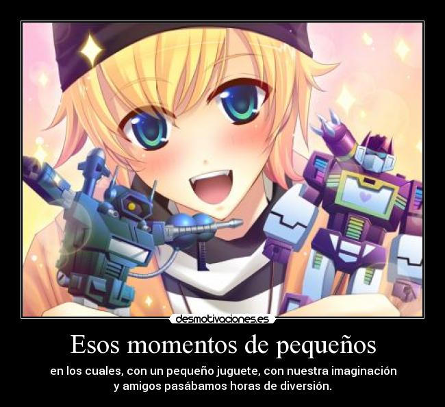 Esos momentos de pequeños -