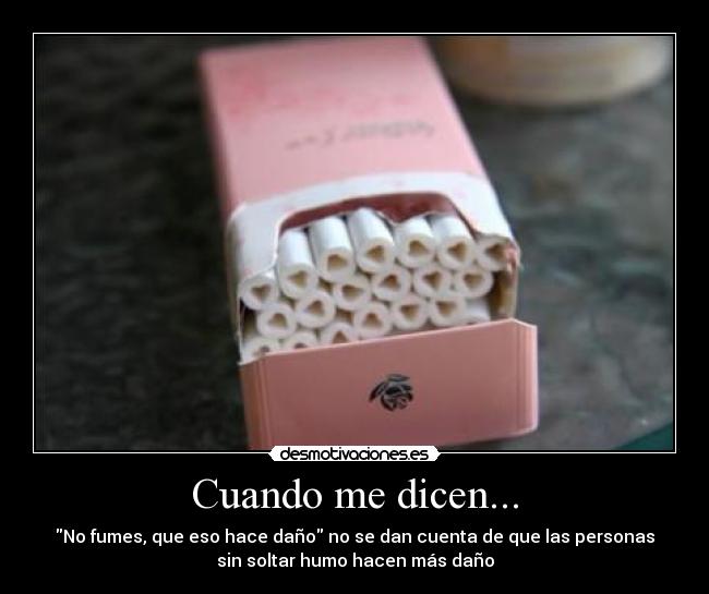 Cuando me dicen... - 