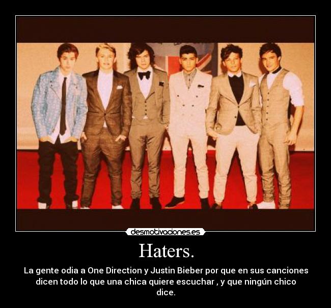 Haters. -