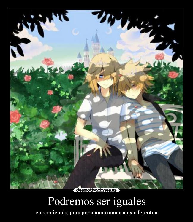 Podremos ser iguales -