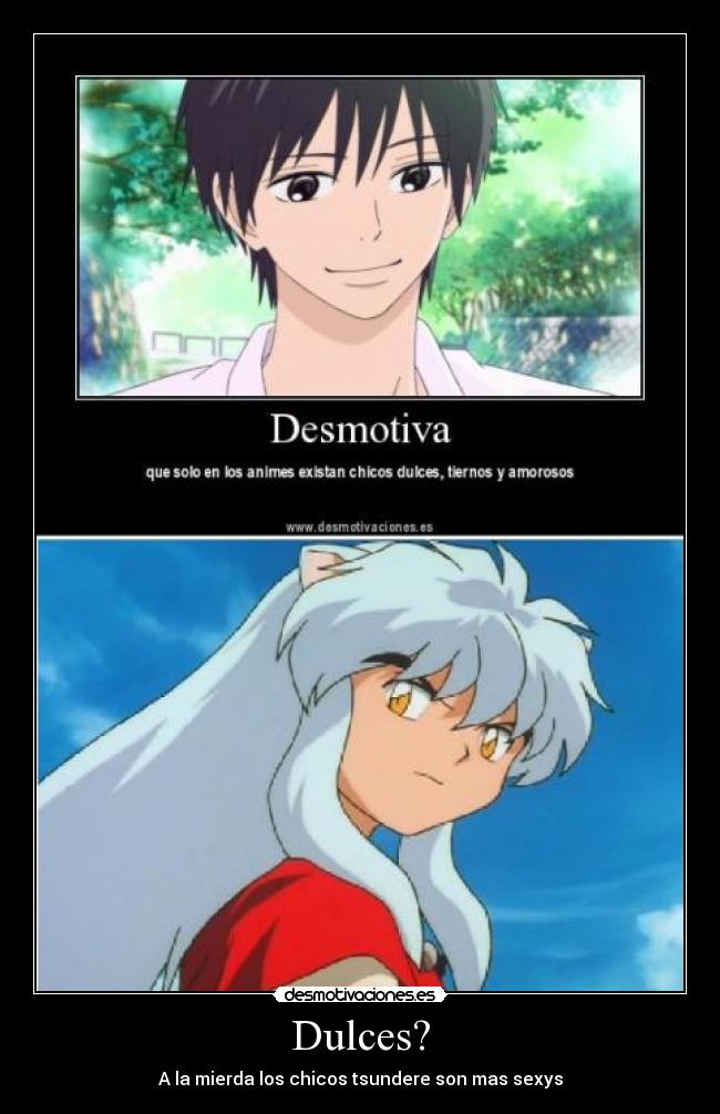 carteles anime inuyasha desmotivaciones