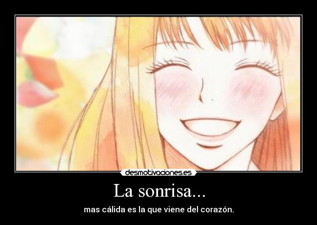 La sonrisa... - 
