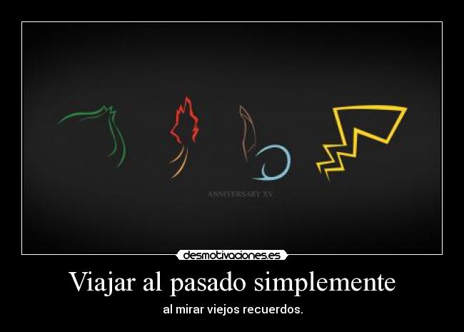 Viajar al pasado simplemente - al mirar viejos recuerdos.