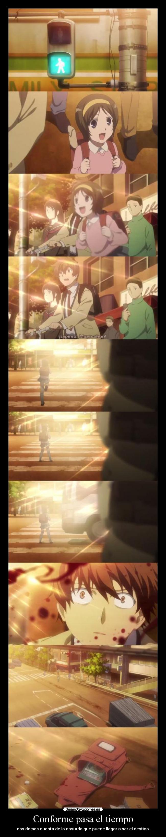 Conforme pasa el tiempo -