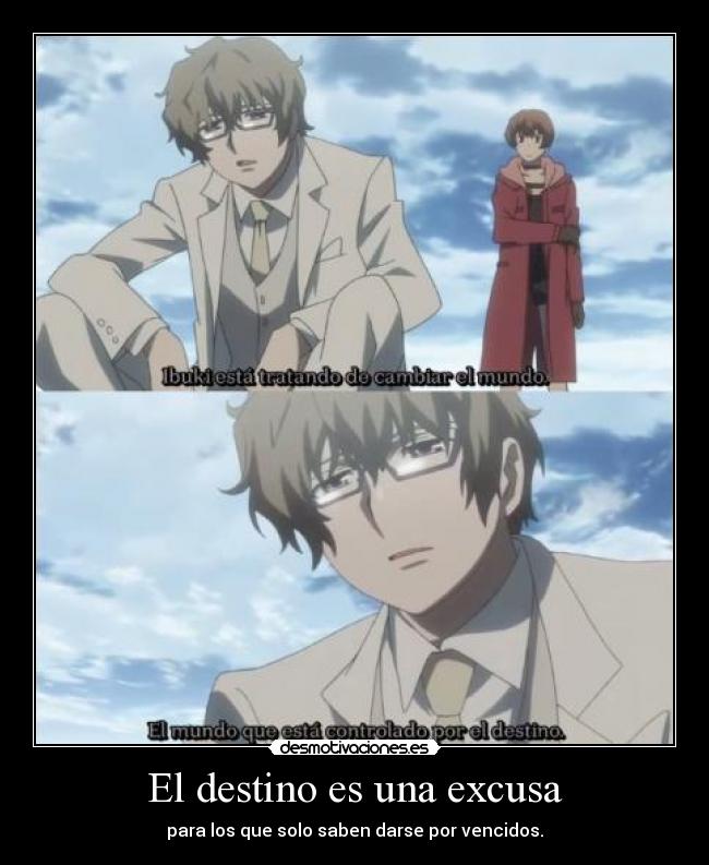 El destino es una excusa - 
