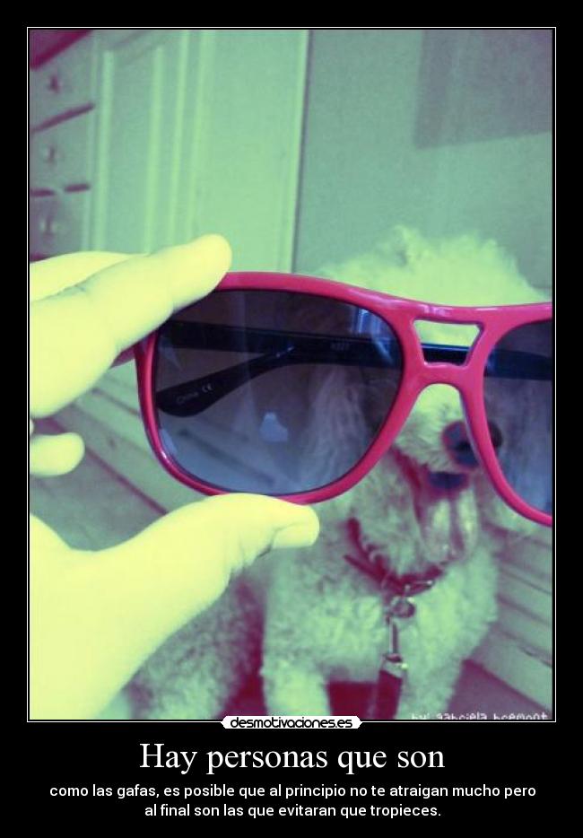 carteles gafas las odiaba ahora son como mis amigas desmotivaciones