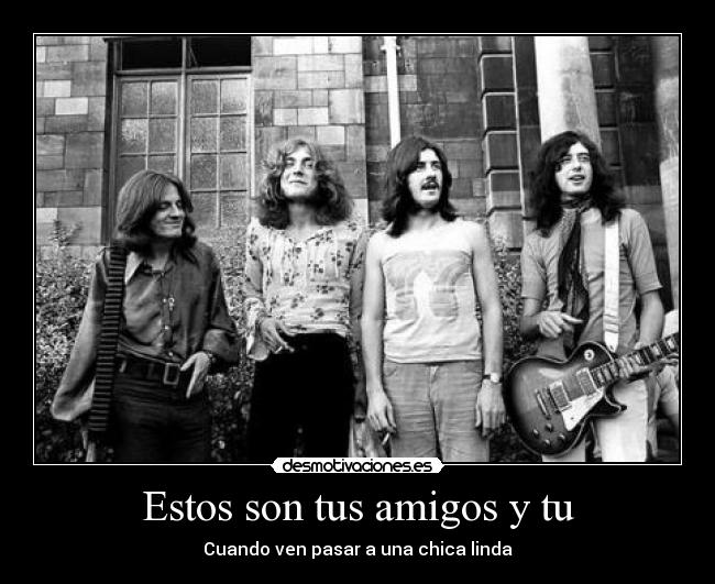 carteles amigos led zeppelin desmotivaciones