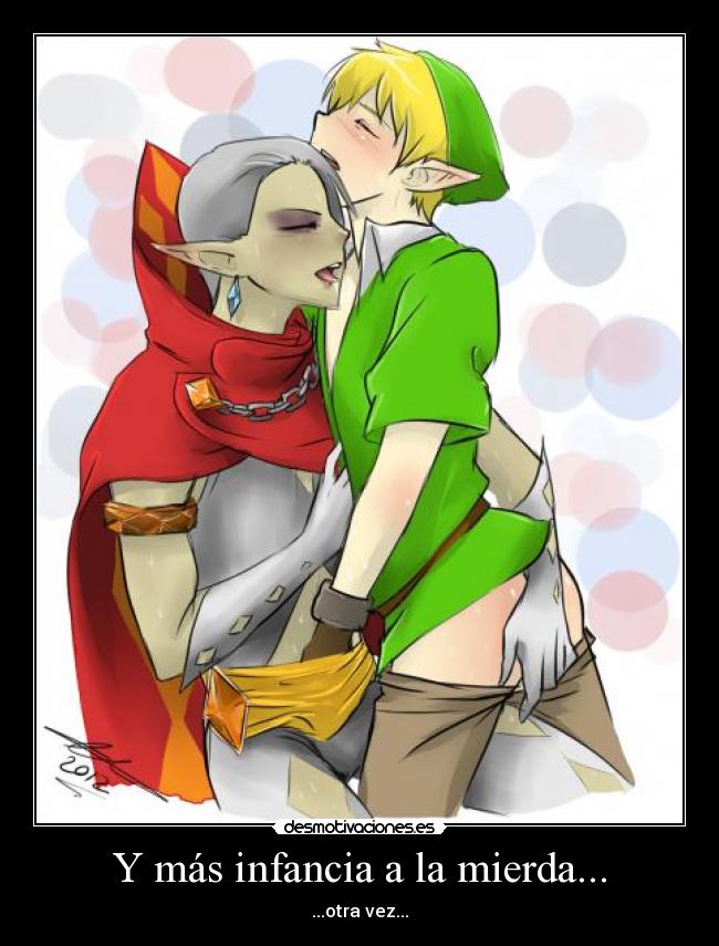 Y más infancia a la mierda... -