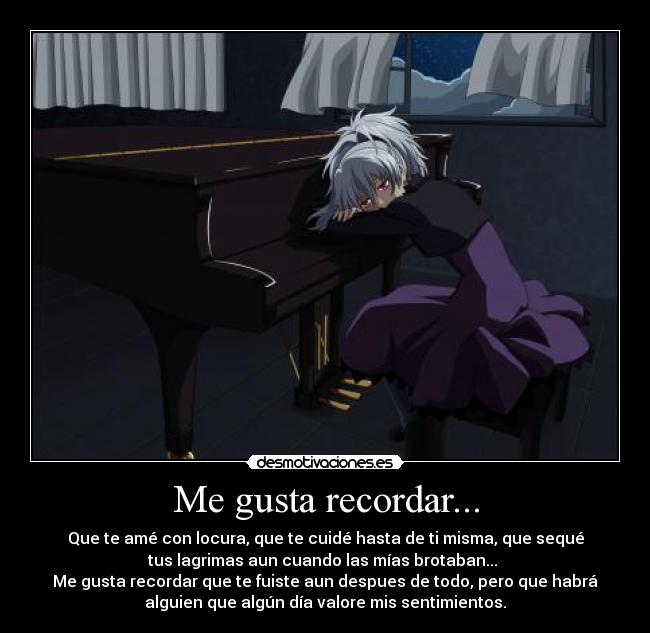 Me gusta recordar... - 
