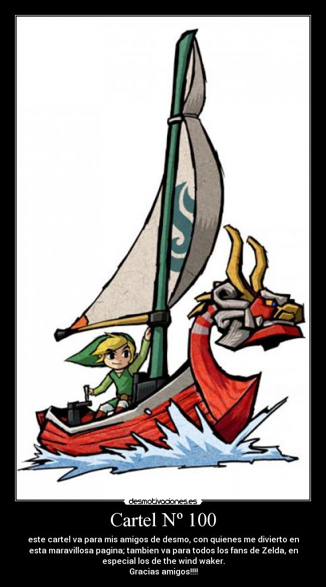 carteles para todos mis amigo fans zelda los que gustan las aventuras link desmotivaciones