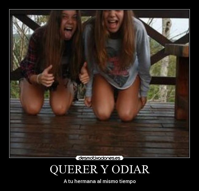 QUERER Y ODIAR - 