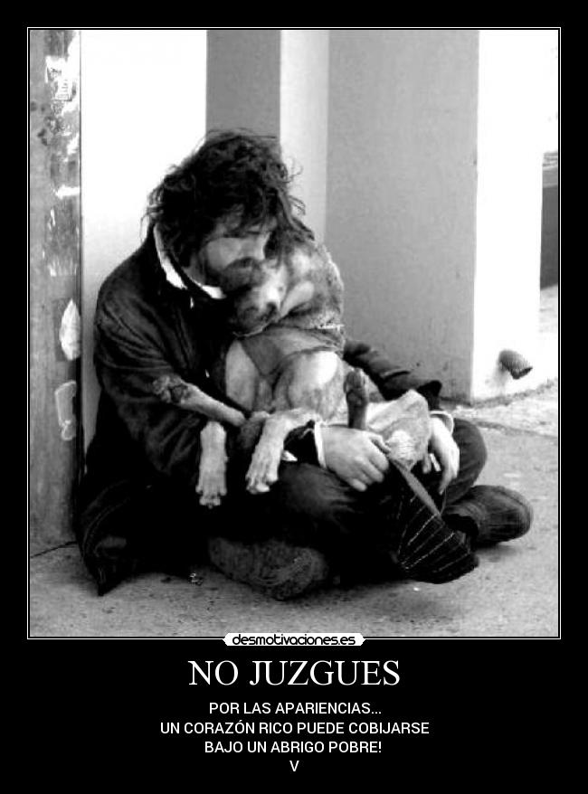 NO JUZGUES -