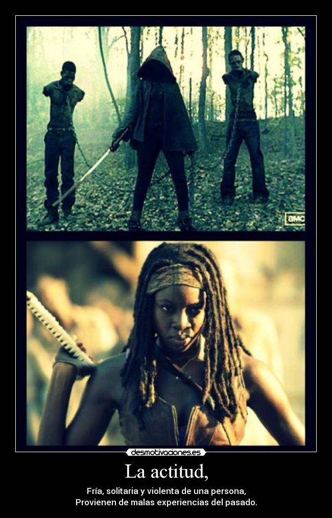 La actitud, - 