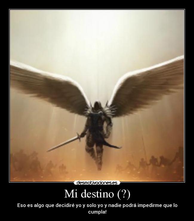 carteles destino destino impedir cumplir decidir desmotivaciones