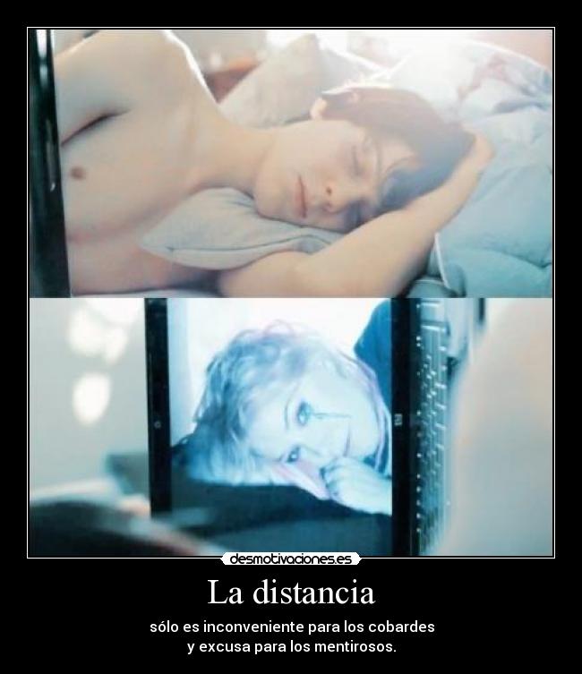 La distancia -