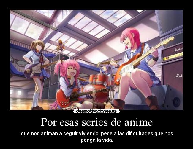 Por esas series de anime -