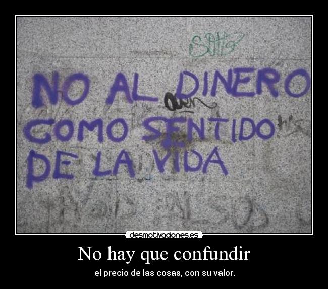 No hay que confundir - 