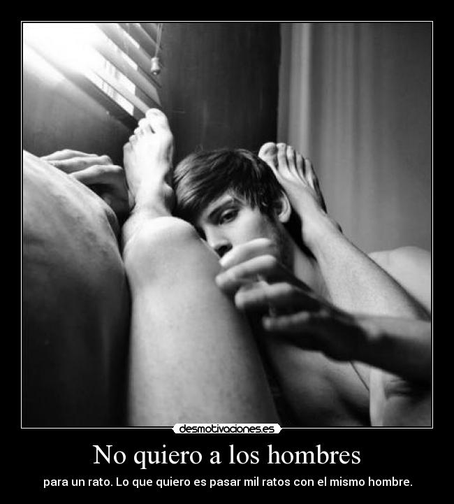 No quiero a los hombres - 