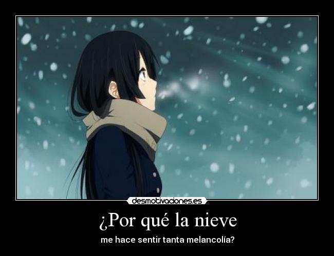 ¿Por qué la nieve - 
