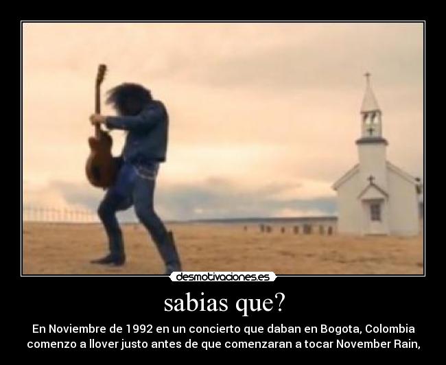 sabias que? -