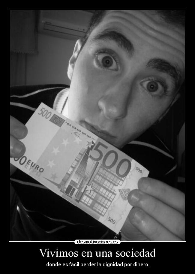 Vivimos en una sociedad -