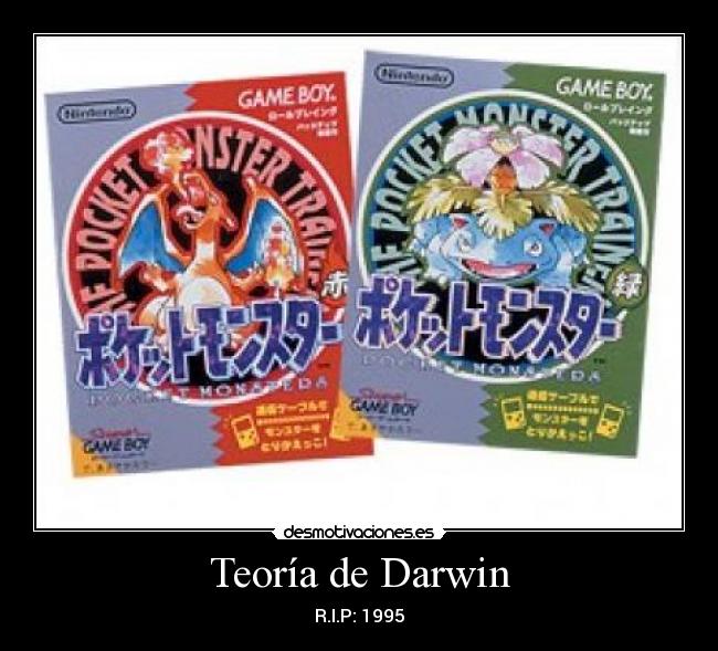 Teoría de Darwin - R.I.P: 1995