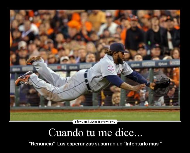 carteles beisbol desmotivaciones