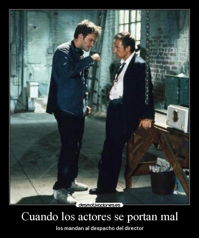 carteles chiste estupido dobles sentidos faure tarantino reservoir dogs imagen cine mainstrea desmotivaciones