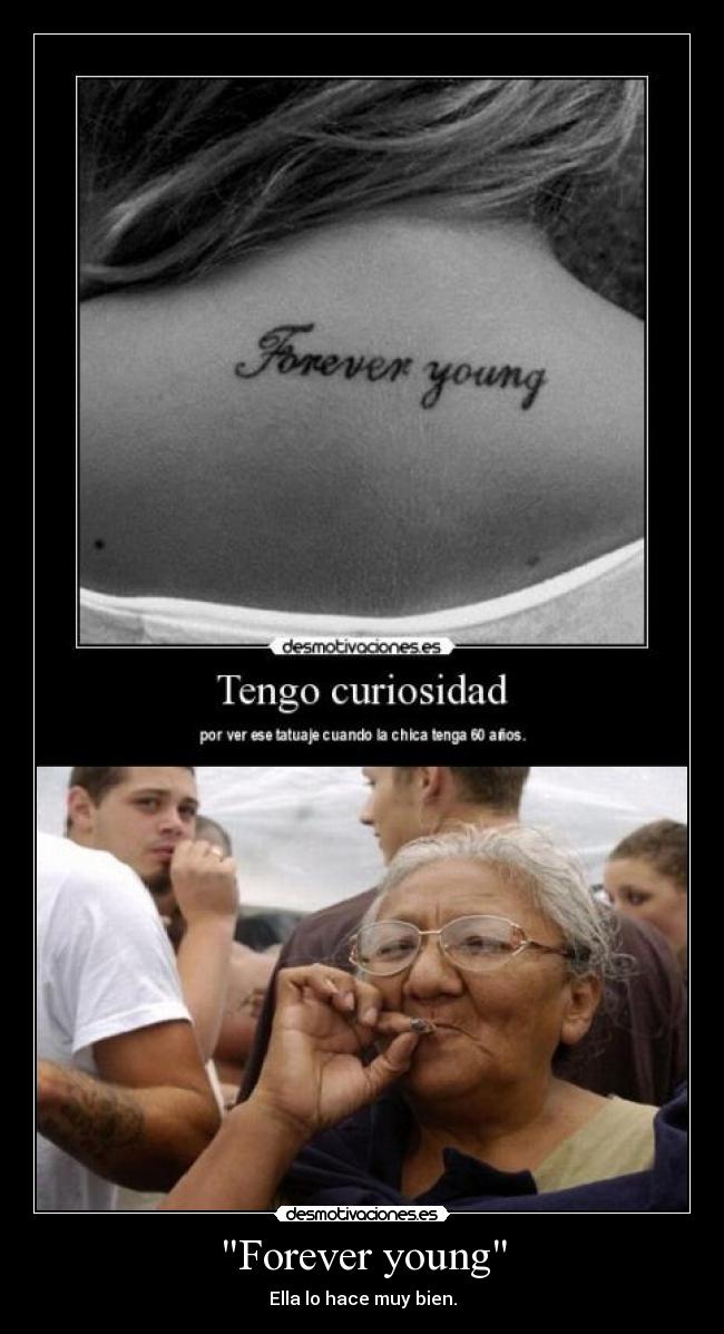 Forever young -