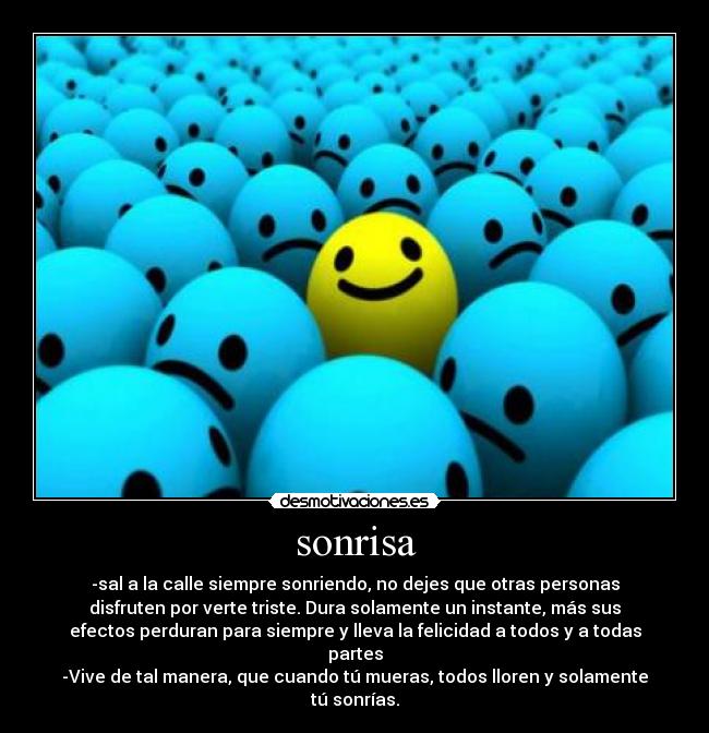 sonrisa -
