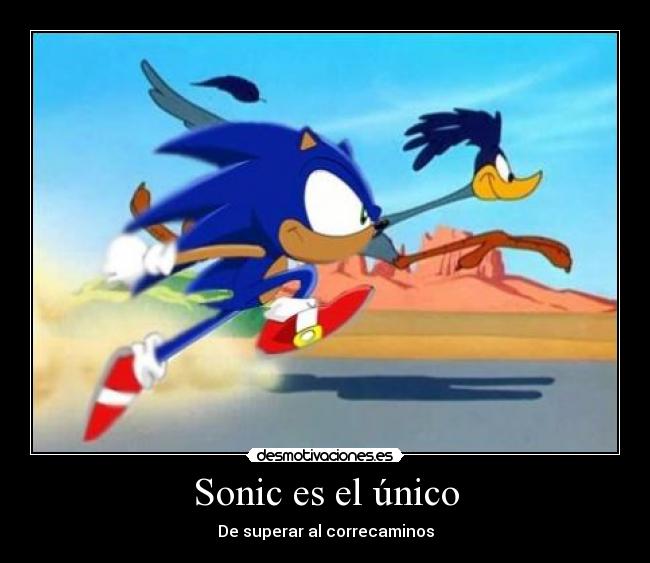 Sonic es el único -