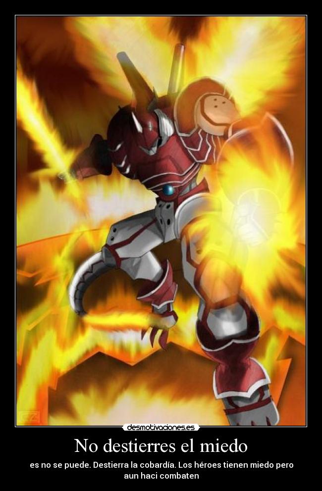 No destierres el miedo - 