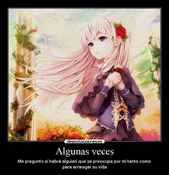 Algunas veces -