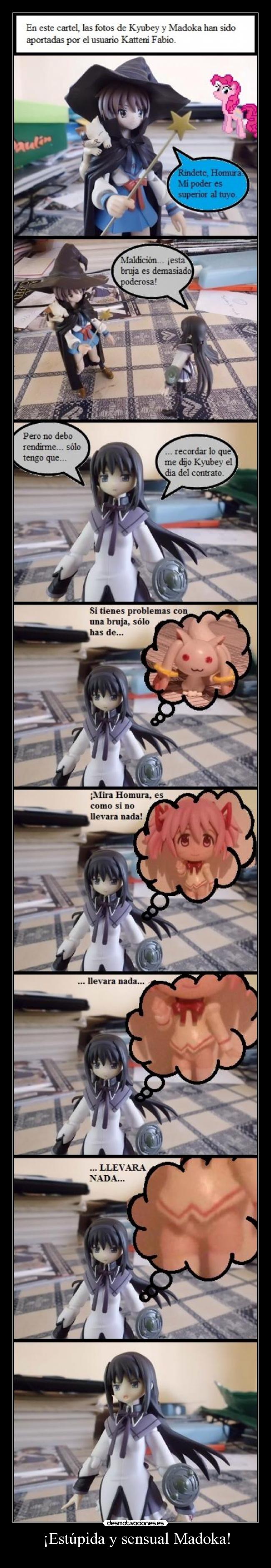 ¡Estúpida y sensual Madoka! -