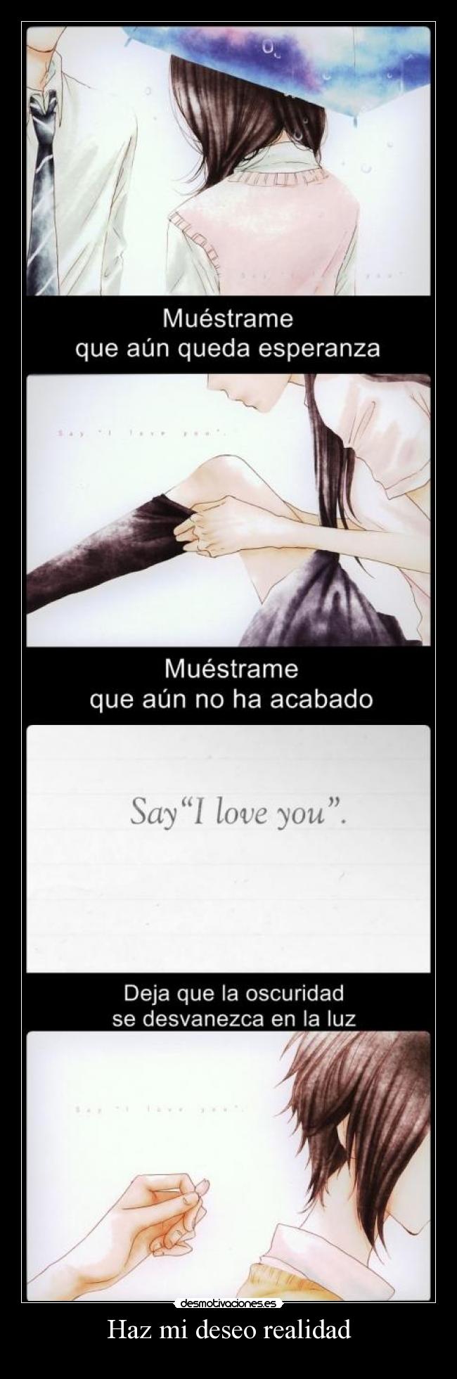 carteles sukitte iina say love you desmotivaciones