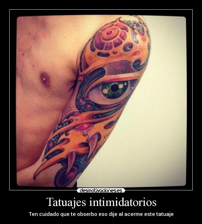 carteles tatuajes tatuajes intimidatorios desmotivaciones