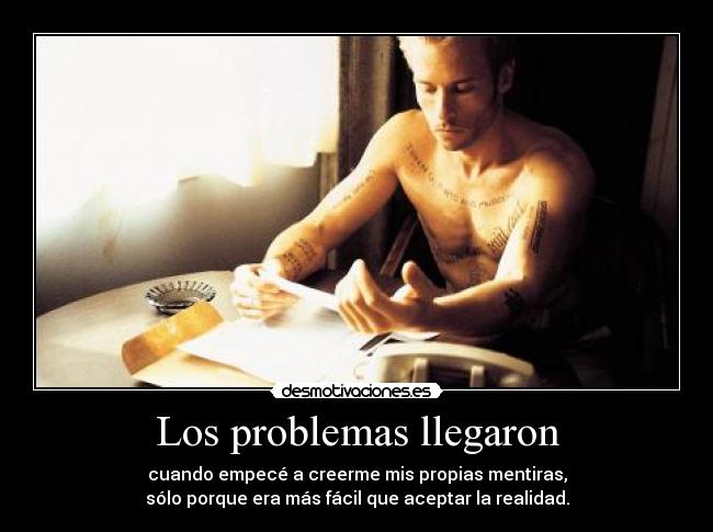 Los problemas llegaron -