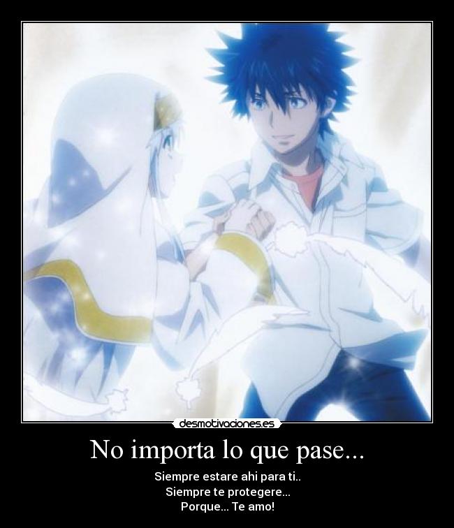 carteles index touma anime amor ocurria nada asi que hice este cartel cursi desmotivaciones