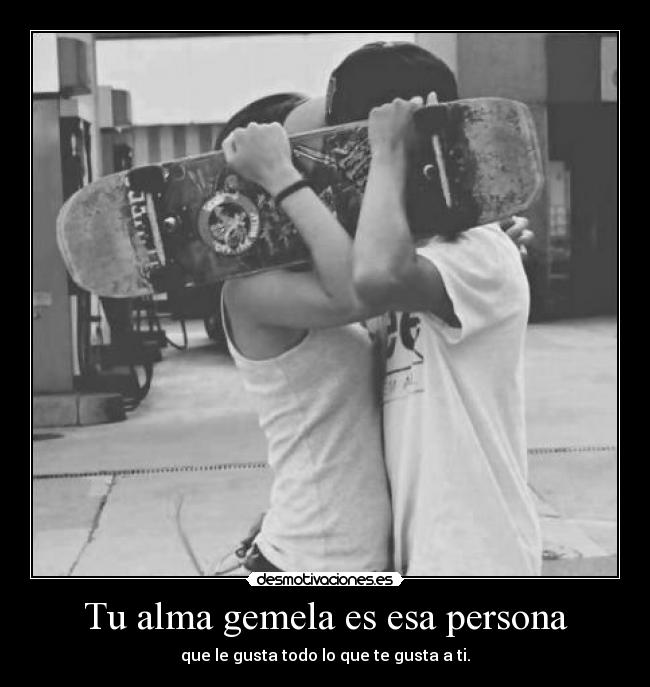 Tu alma gemela es esa persona -