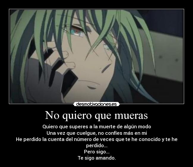 carteles anime amnesia ukyo desmotivaciones
